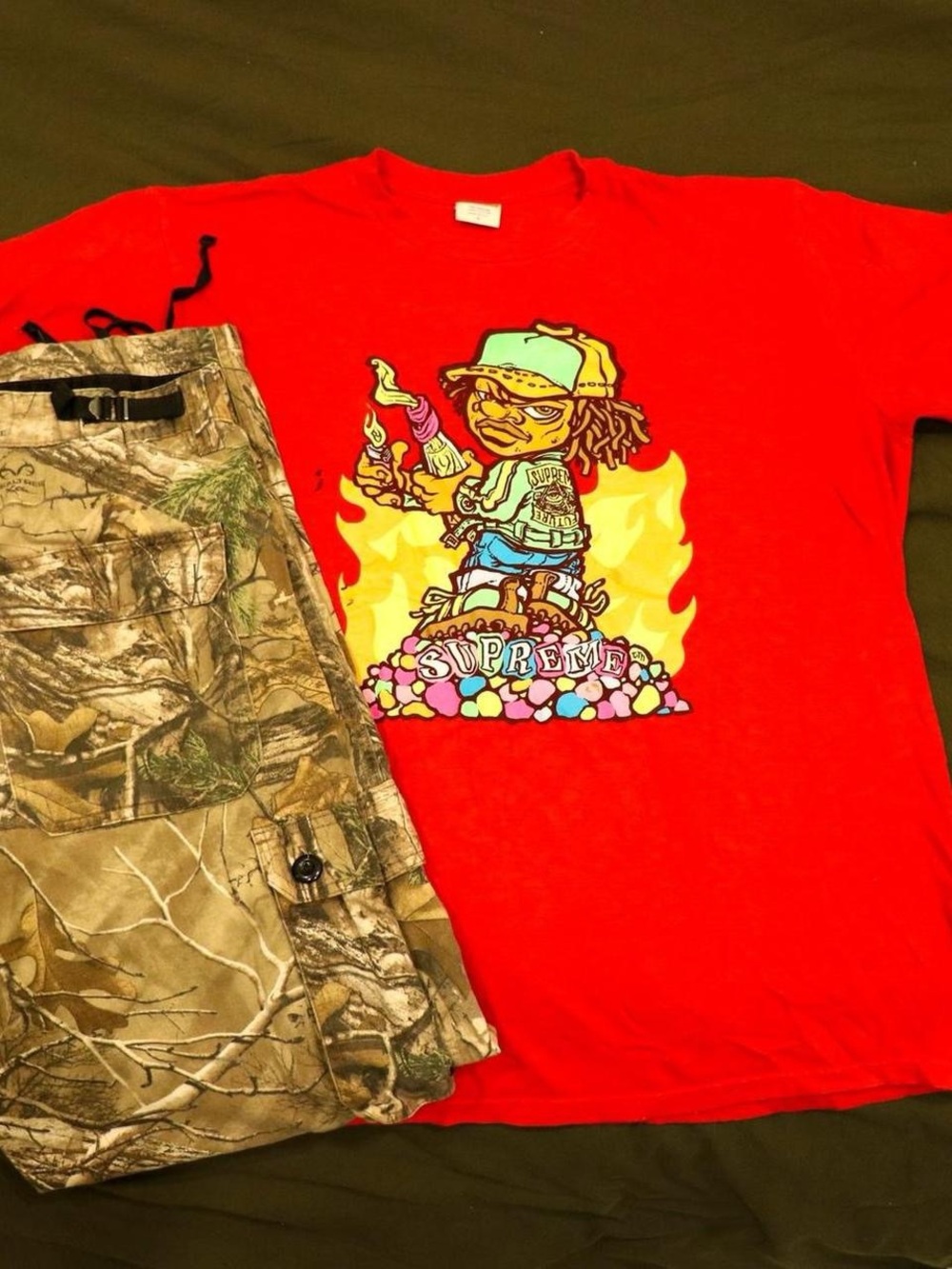 Supreme “Molotov Kid” Graphic T-Shirt
